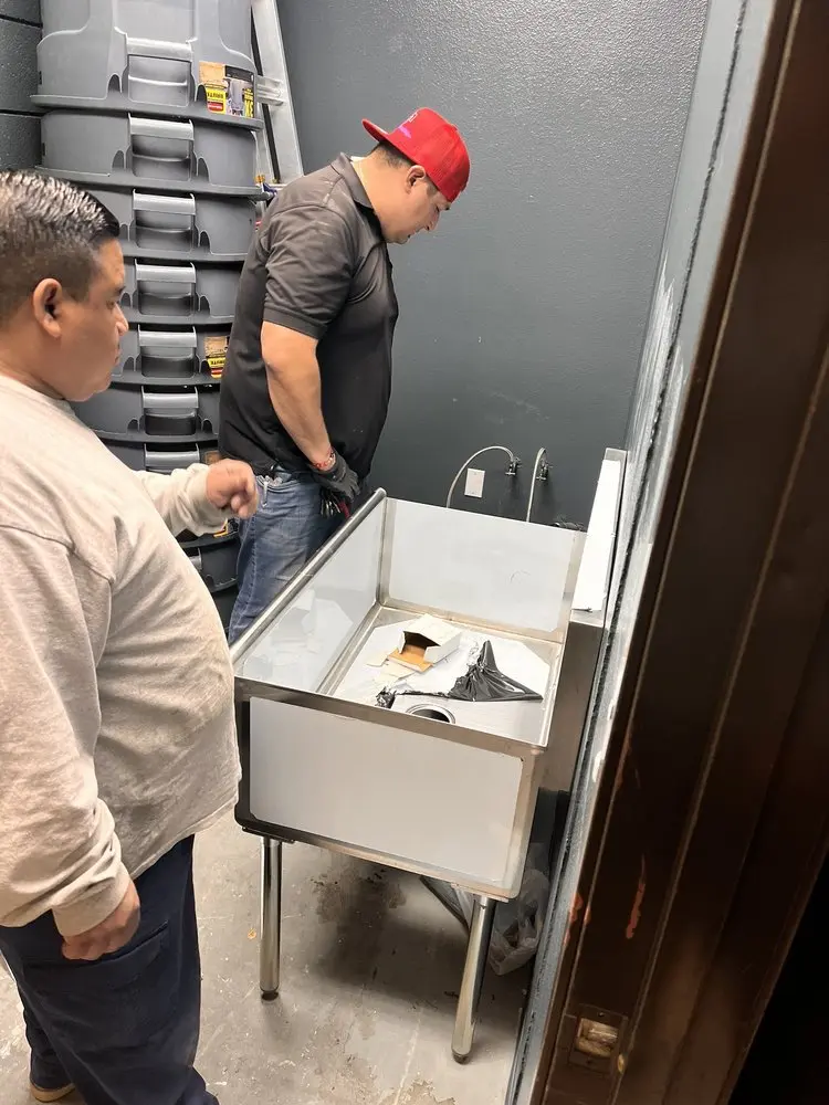 Commercial plumbing and sink installation in Sossaman Estates
